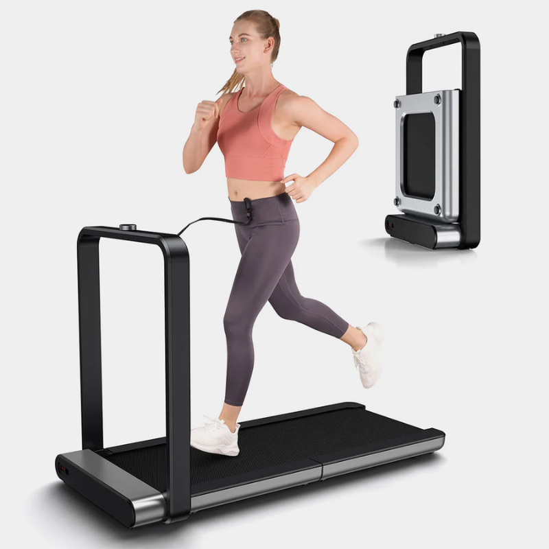 Woman running on a Black Friday Treadmill