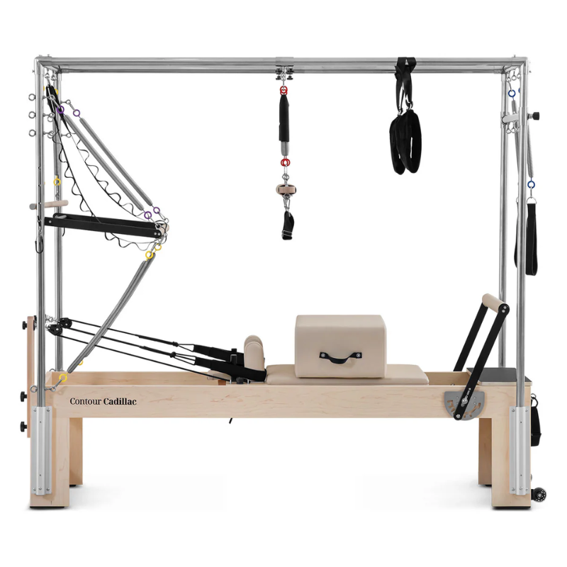 Lifespan Fitness Contour Cadillac Pilates Reformer with Full Trapeze