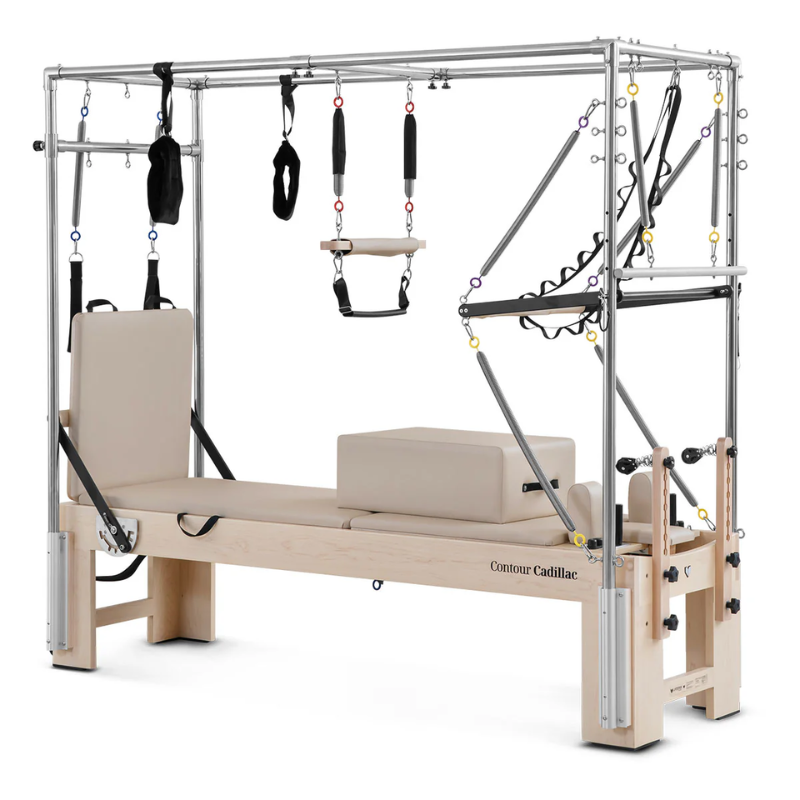 Lifespan Fitness Contour Cadillac Pilates Reformer with Full Trapeze