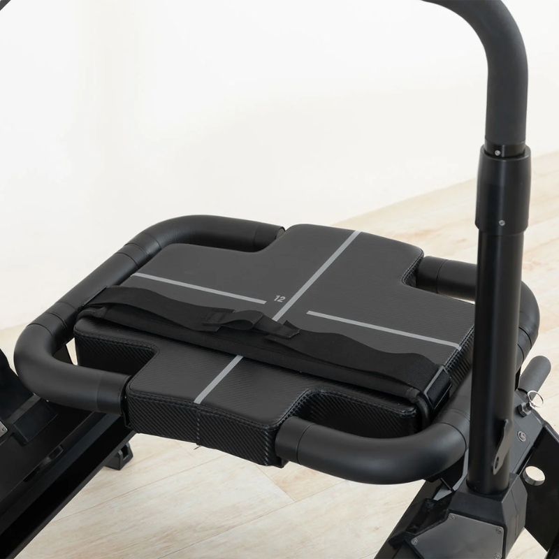 Back platform on the Lifespan Fitness Contour Mega High-Intensity Reformer