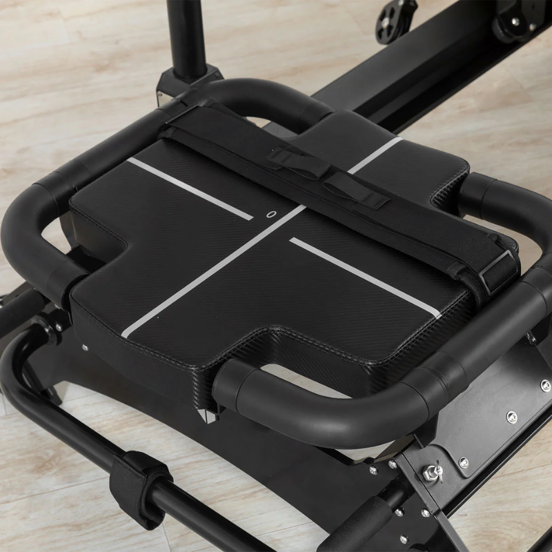 Close-up of the front platform on Lifespan Fitness Contour Megaformer-Style Reformer