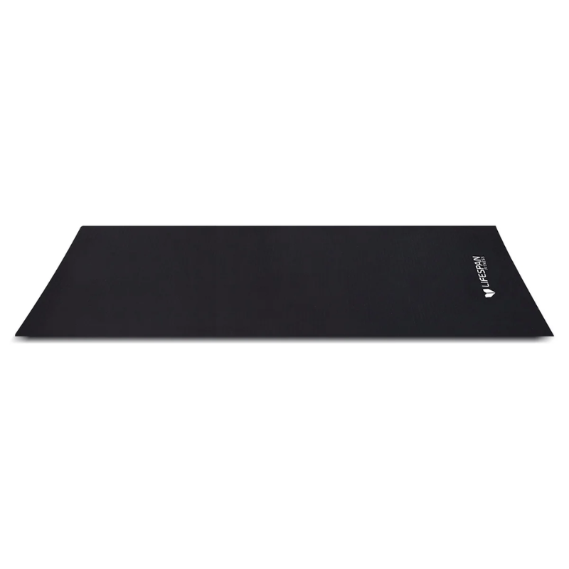Side view of the Lifespan Fitness Exercise Equipment Pilates Reformer Floor Mat
