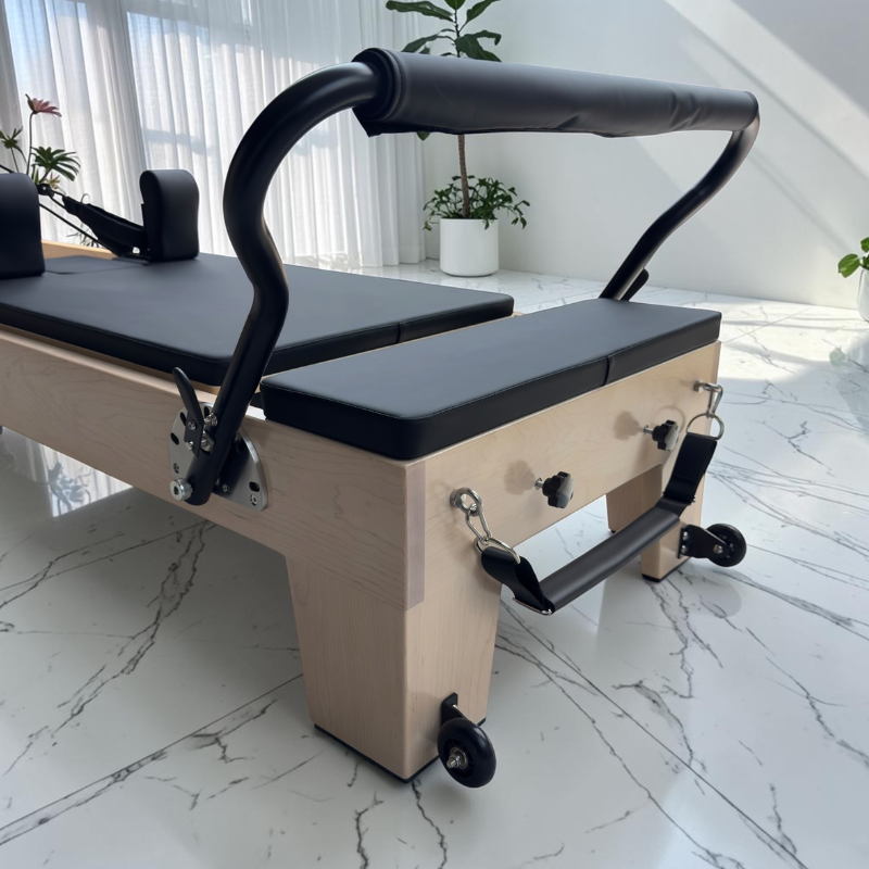 Front view of Milaron Maple V3 Studio Reformer
