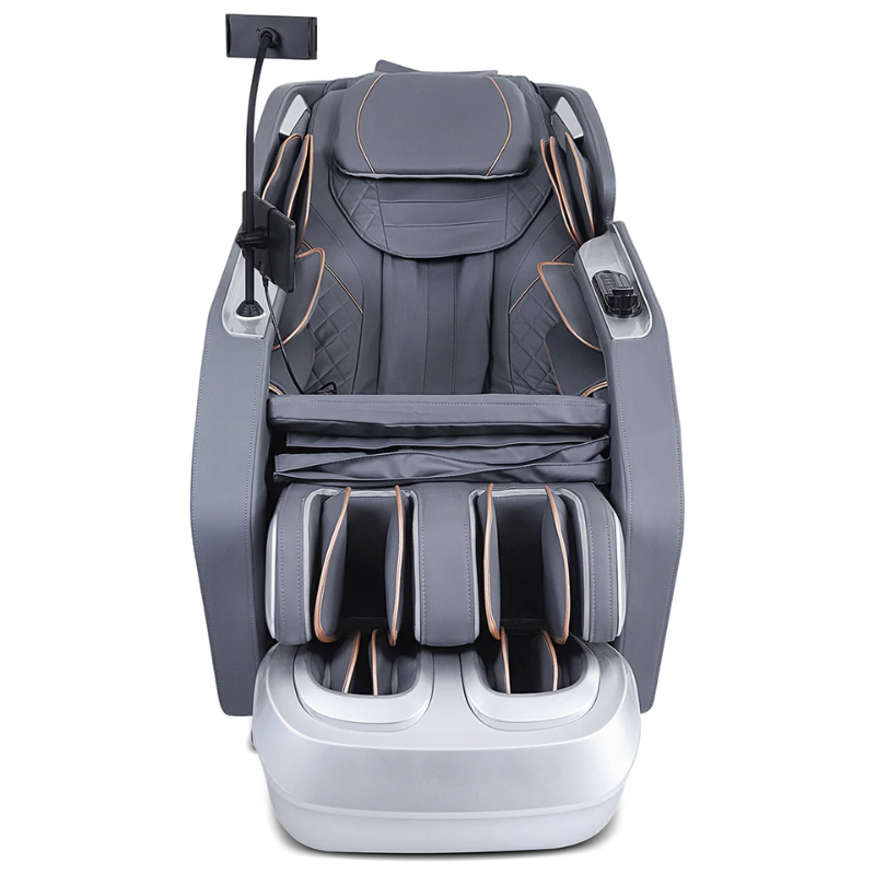 Front view with neutral angle of the Regen8 LuxCloud Premiere Premium Zero Gravity Massage Recliner Chair
