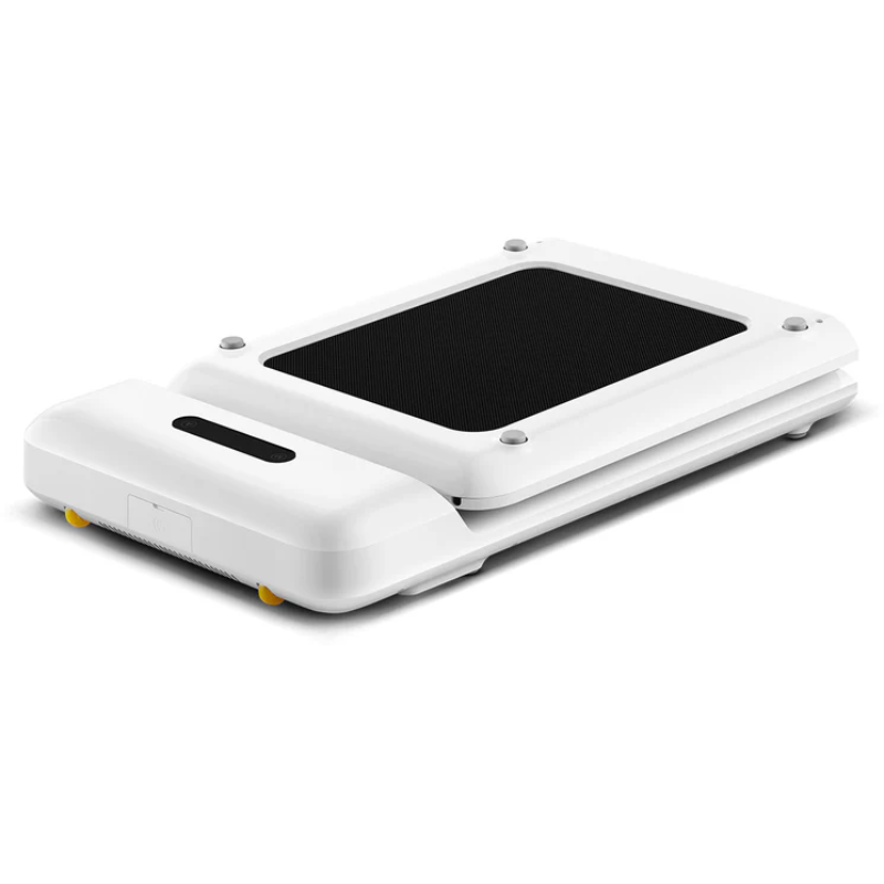 Folded position of the WalkingPad C2 Compact Folding Treadmill in White