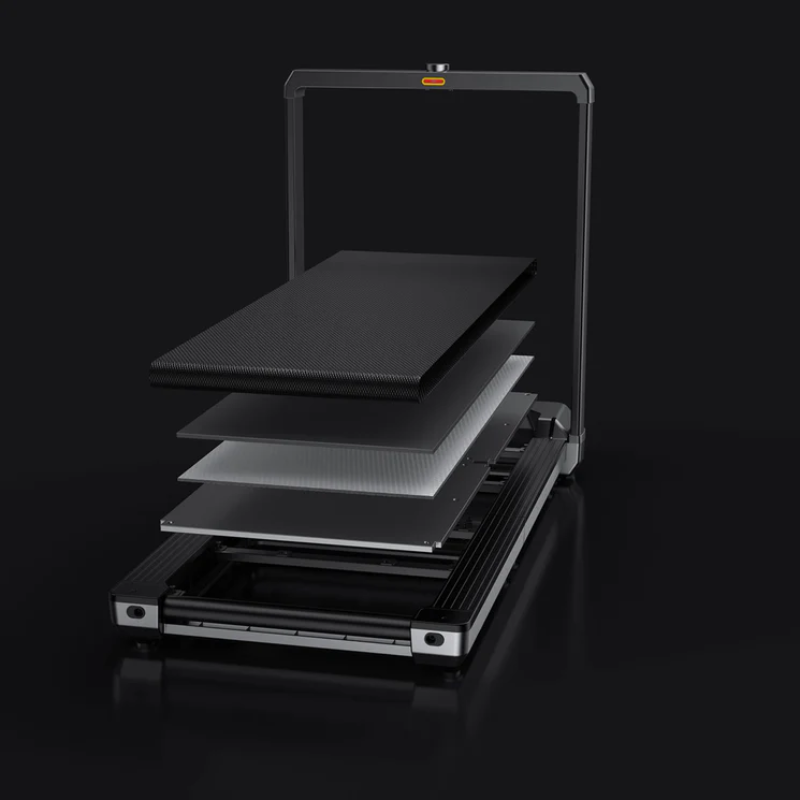 Layers of the running belt on the WalkingPad MX16 Treadmill