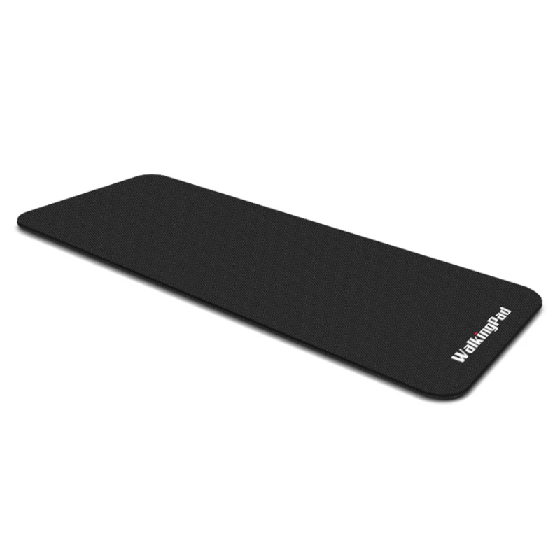 Side angle view of the WalkingPad Treadmill Mat in Small size laid flat