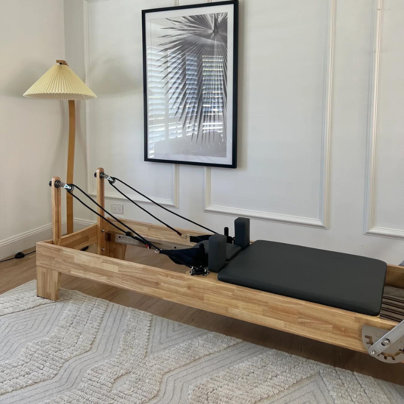 Core Collab The Eco Warrior Pilates Reformer Close-up View