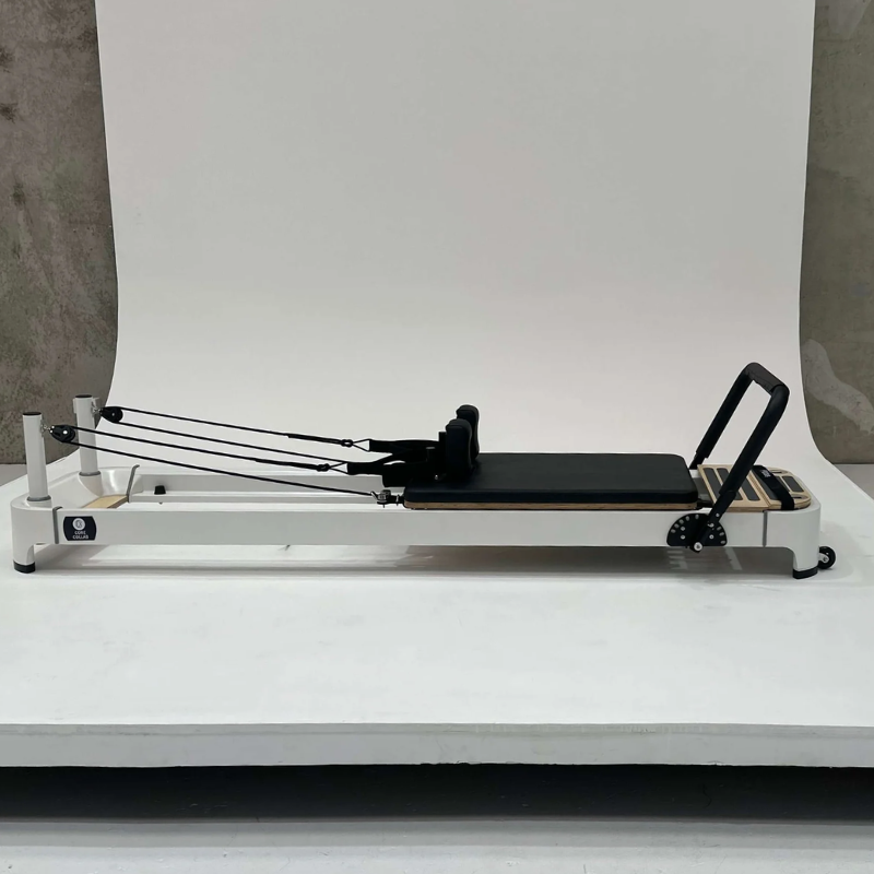 Main image of the Core Collab Queen Studio 2.0 Pilates Reformer Machine in Black
