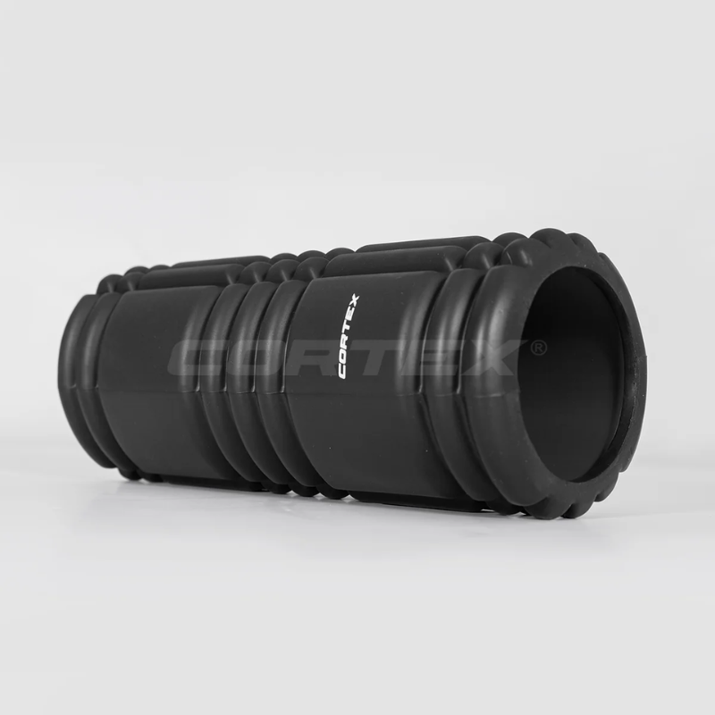Cortex GridSoft EPP Foam Roller in an angled side view