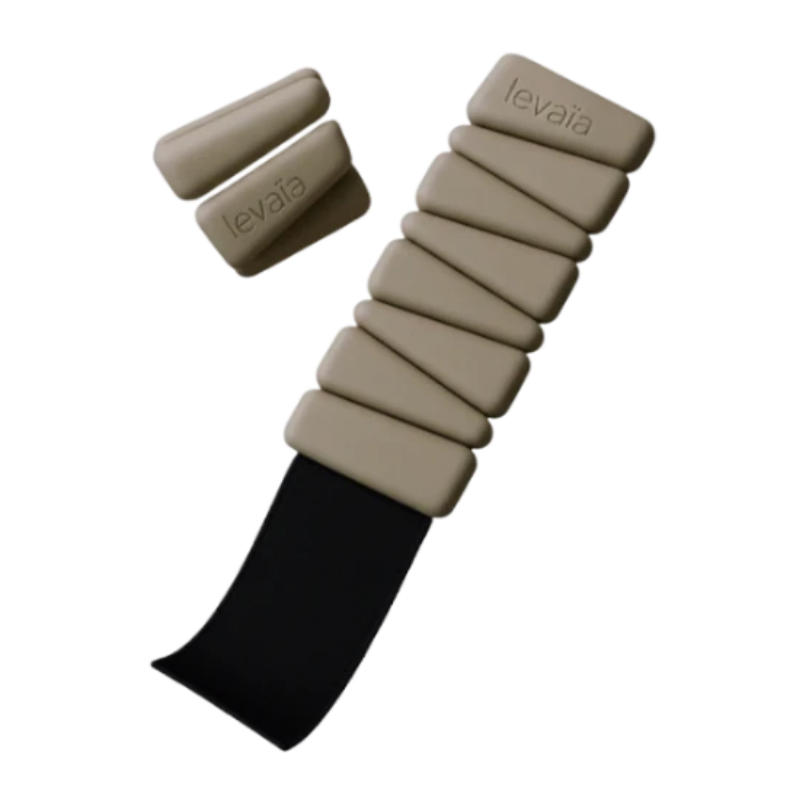 main image of levaïa wrist & ankle weights in classic taupe