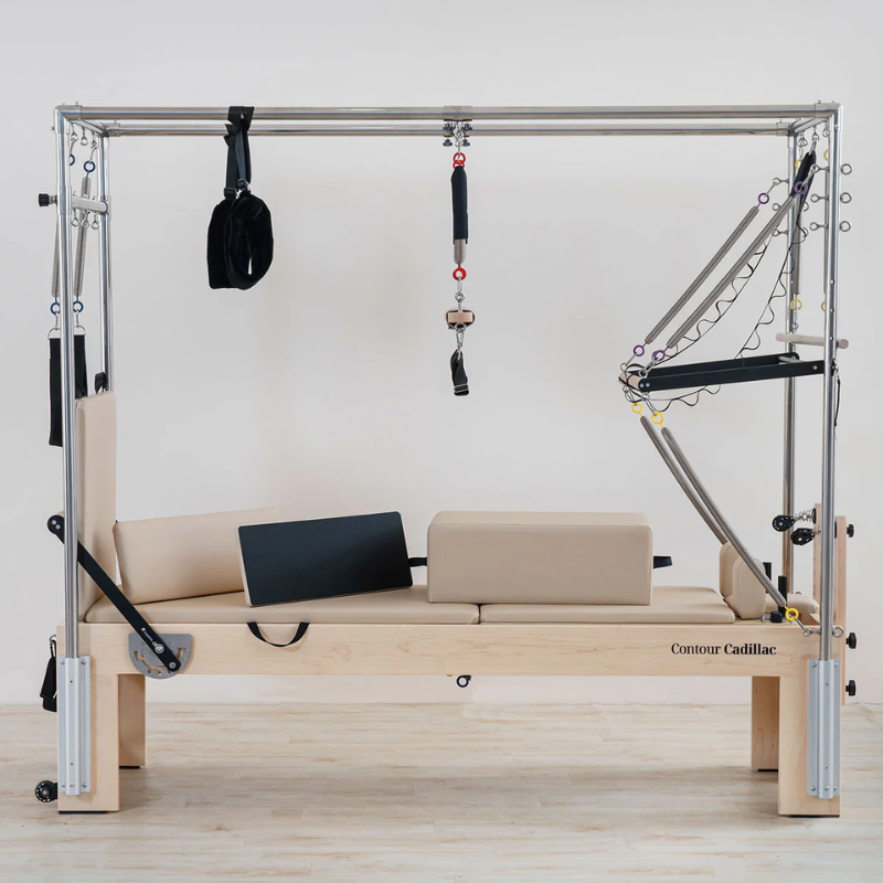Lifespan Fitness Contour Cadillac Pilates Reformer with Full Trapeze