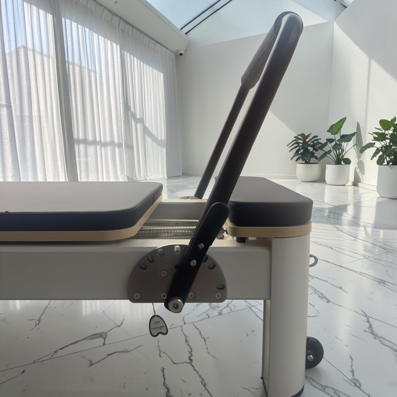 Footbar on the Milaron Pearl V3 Studio Reformer in Original