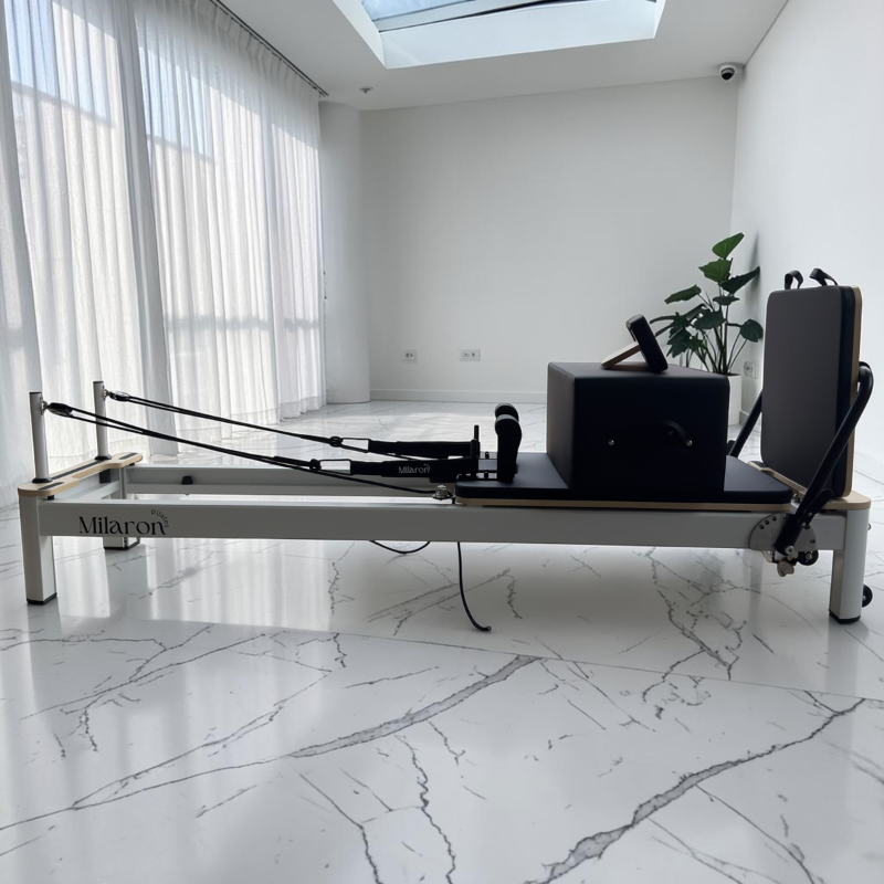 Main photo of Milaron Pearl V3 Studio Pilates Reformer Machine in Original