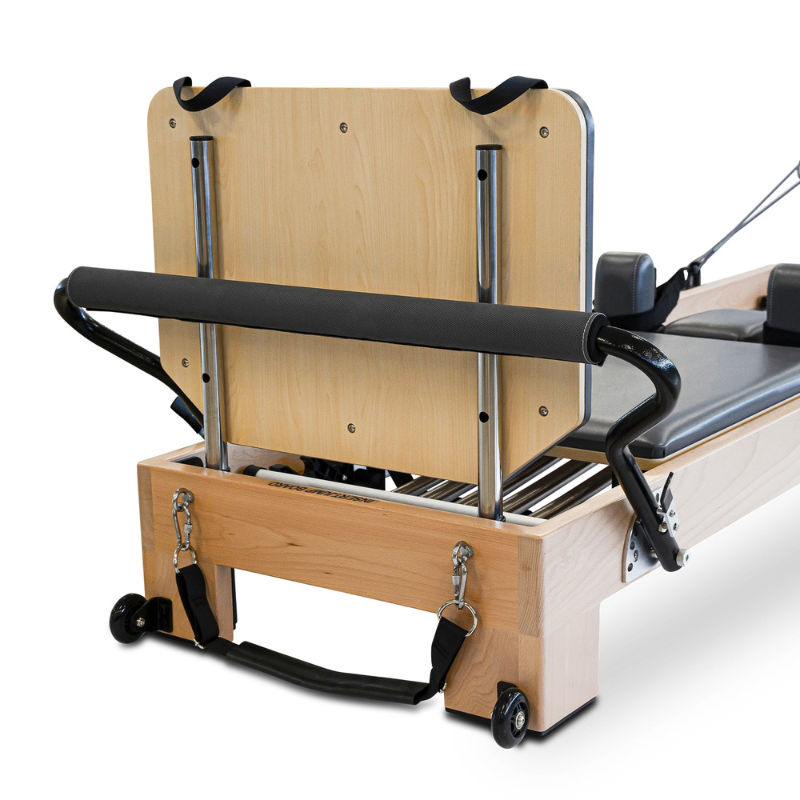 Back of the jump board on the Reeplex Luna Beechwood Pilates Reformer