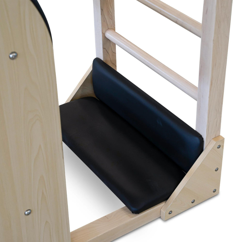 Close-up view of the inner part of Reeplex Pilates Ladder Barrel