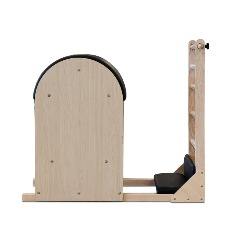 Side view of the Reeplex Pilates Ladder Barrel