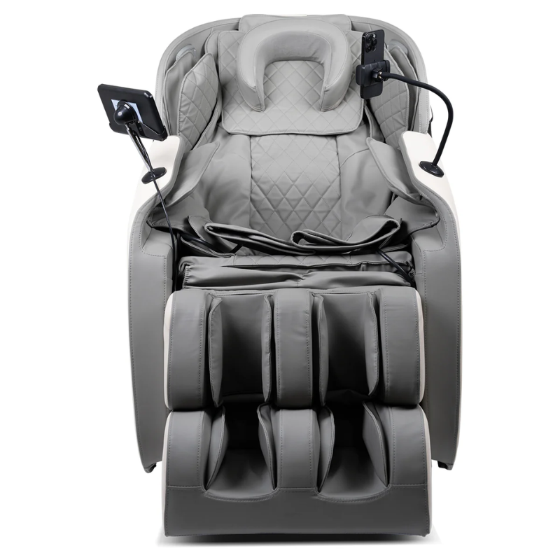 Front view of the ReGen8 LuxCloud Air Zero Gravity Heated Massage Chair