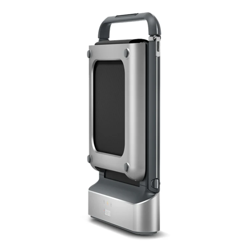 Kingsmith Walkingpad R1 Pro in a folded, upright position